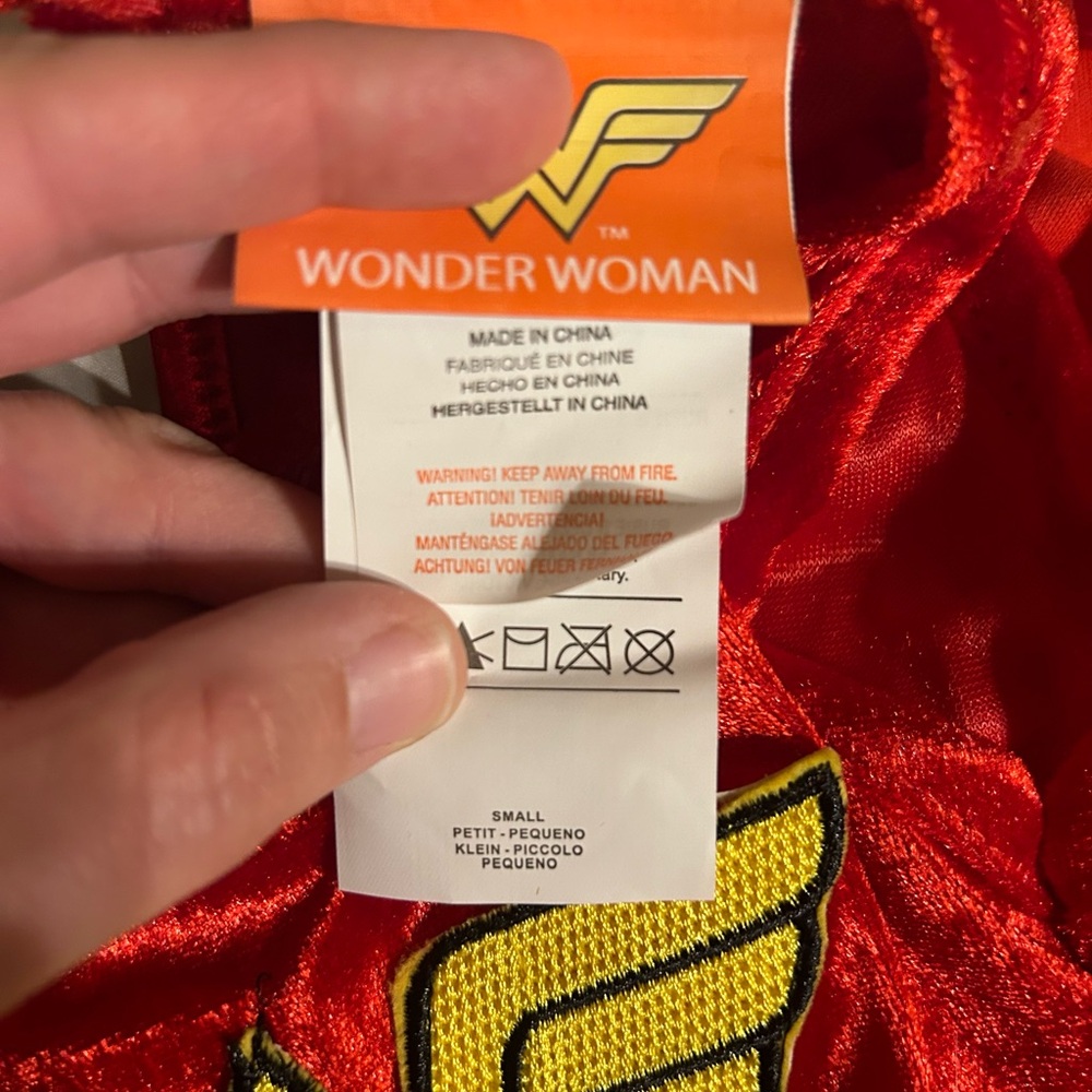 Wonder Woman Costume Sz 4-6
